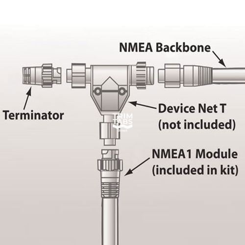 NMEA2000 Trim Tab Indication Kit